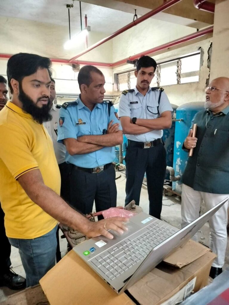 first system at the institution where fire safety norms