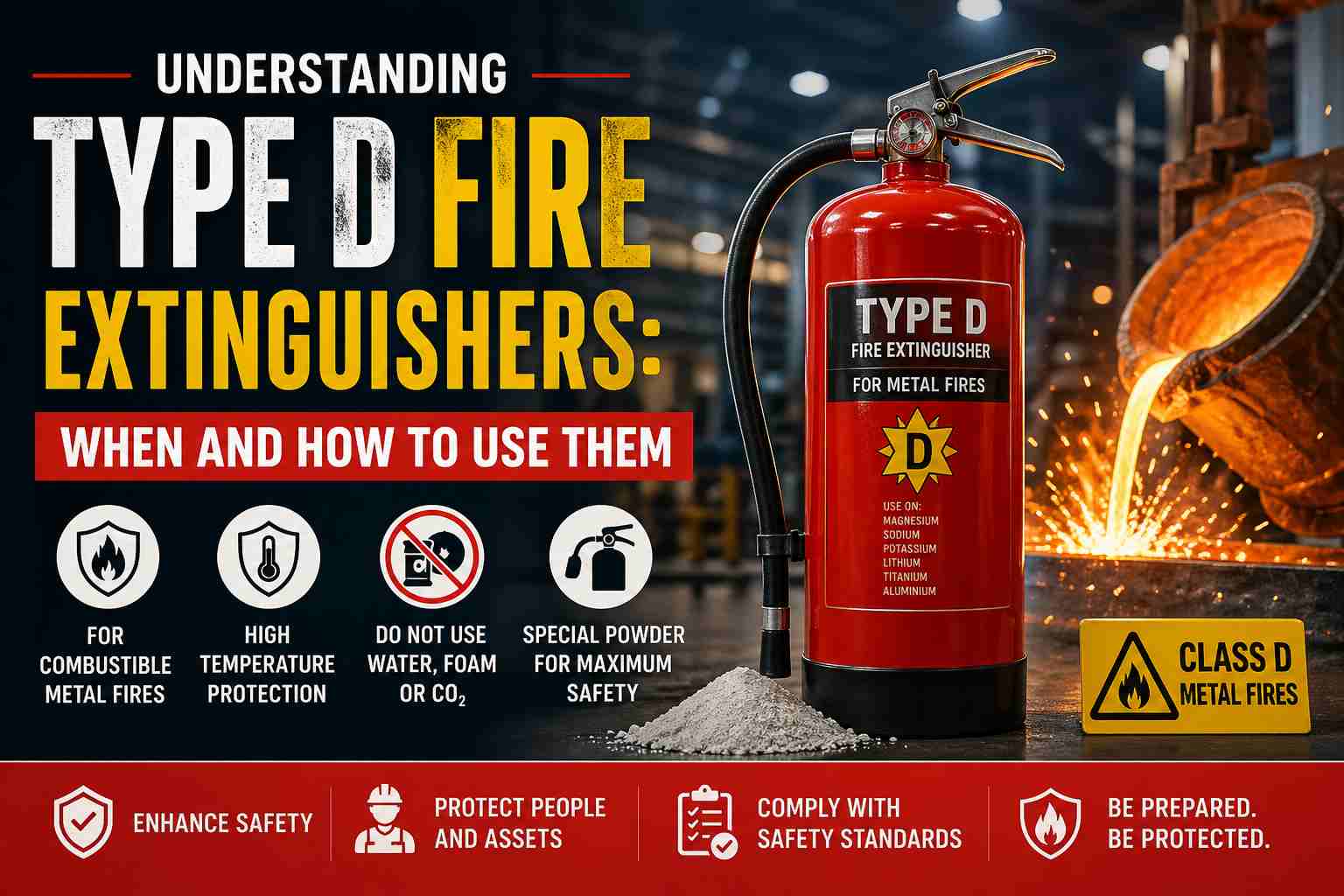 type d fire extinguisher