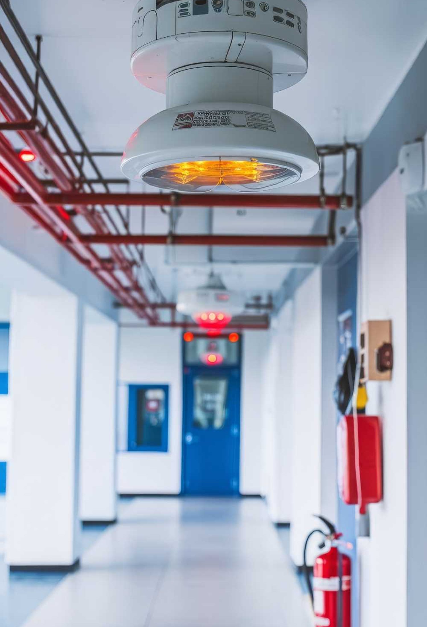 fire alarm in hospital